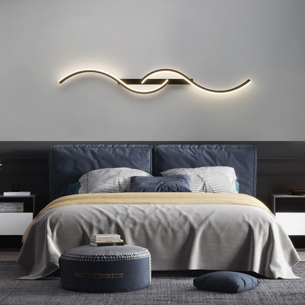 TwilightCurve | S-förmige Wandleuchte 6