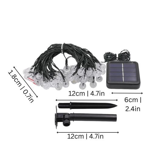 GlowTrail | Solarbetriebene Kugellichter für Garten & Balkon