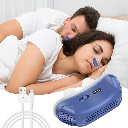 SnoreFree | Micro-CPAP Schlafapnoe-Gerät für Reisen & Anti-Schnarchen