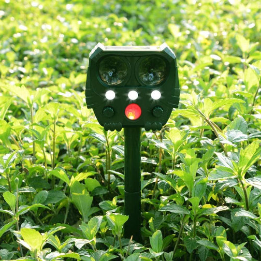 UltraSonic | Repellent Ultraschall und Lärm Sonar Abschreckung für Katze, Fuchs, Ratte, Eichhörnchen und Hund