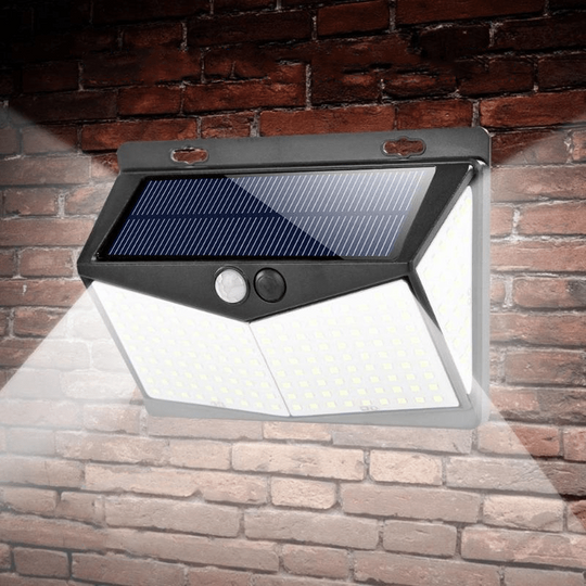 PowerGlow | 3-in-1 Solar-LED-Außenleuchte mit 800 Lumen