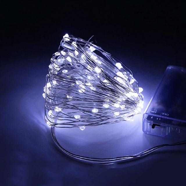 SunTwine | Solarbetriebene LED-Lichterkette für Balkon & Garten