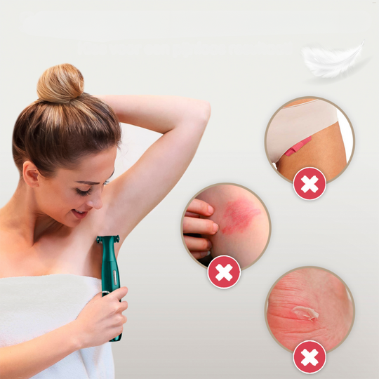 TrimEase | 4-in-1 Bikini-Trimmer in Klassischem Grün