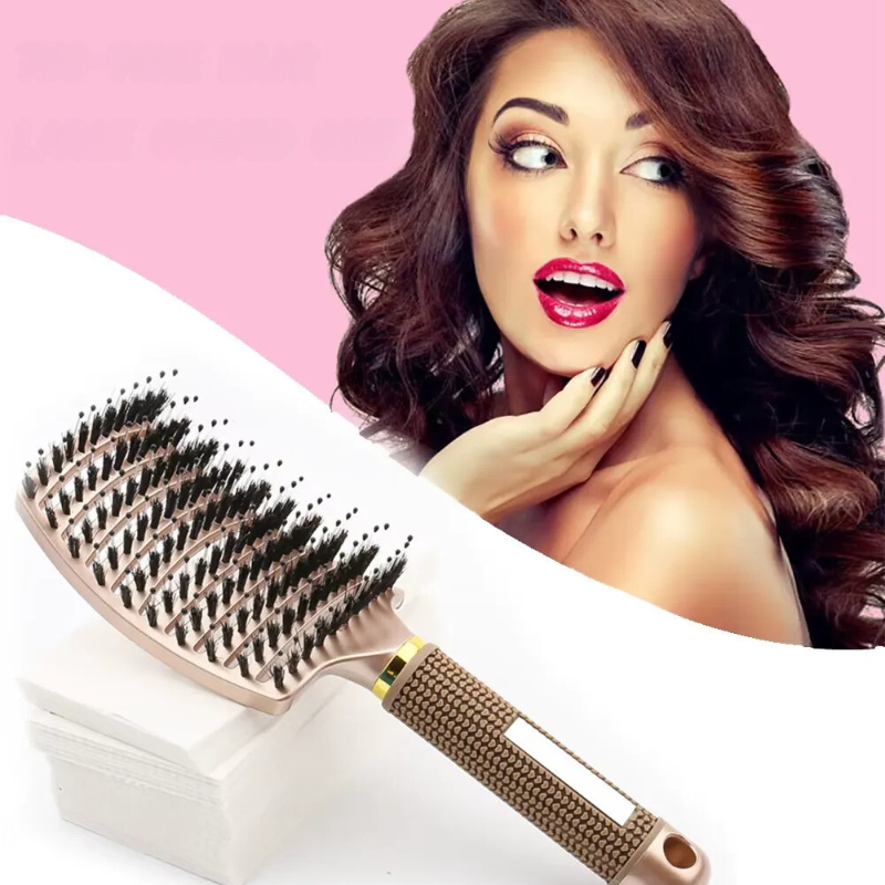 CurlCare | Borsten- und Nylonborsten für Styling und Massage