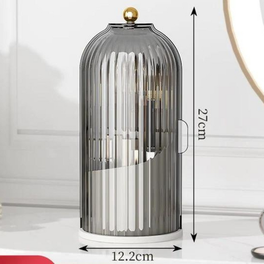 SpinSavvy | Drehbarer Make-up-Pinselhalter
