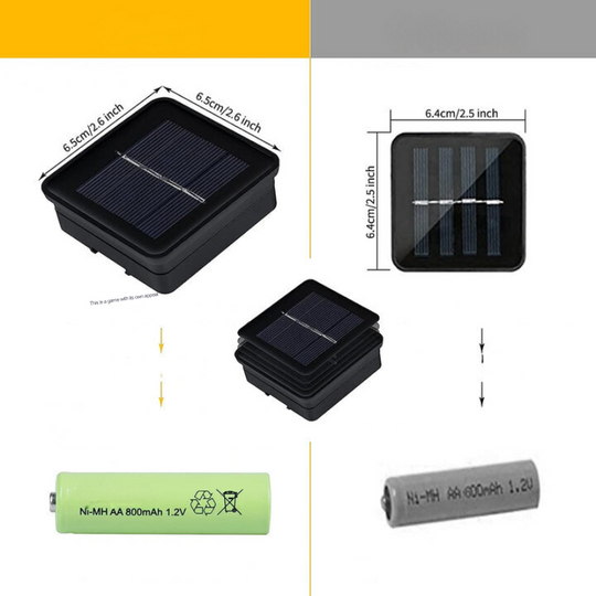 GlowTales | Marokkanischer Stil Wasserdichte Solar-Lichterketten
