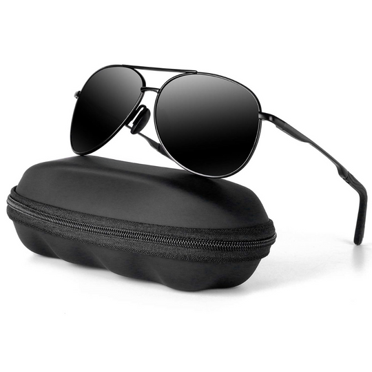 SkyShade | Unisex Pilotenbrille – Leicht & Komfortabel, Polarisiert