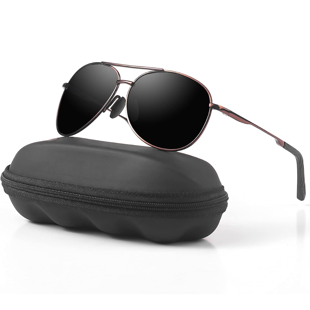 SkyShade | Unisex Pilotenbrille – Leicht & Komfortabel, Polarisiert
