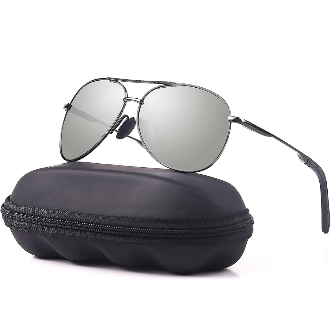SkyShade | Unisex Pilotenbrille – Leicht & Komfortabel, Polarisiert