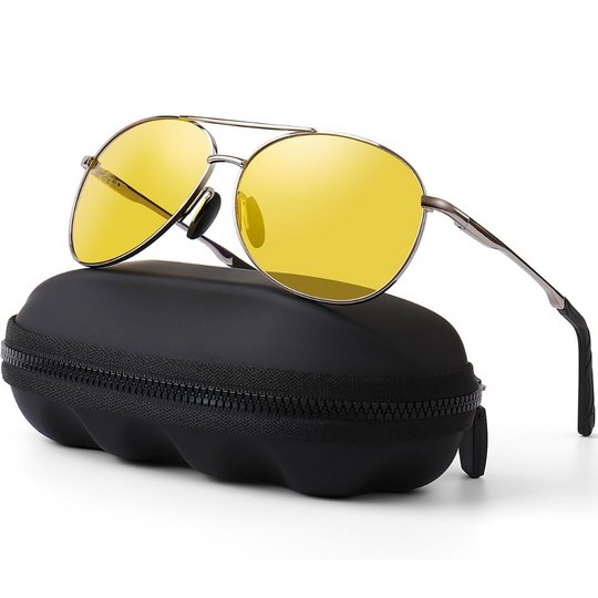 SkyShade | Unisex Pilotenbrille – Leicht & Komfortabel, Polarisiert