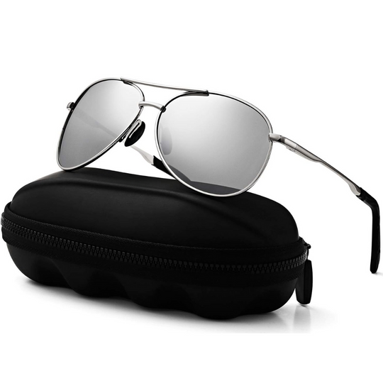 SkyShade | Unisex Pilotenbrille – Leicht & Komfortabel, Polarisiert
