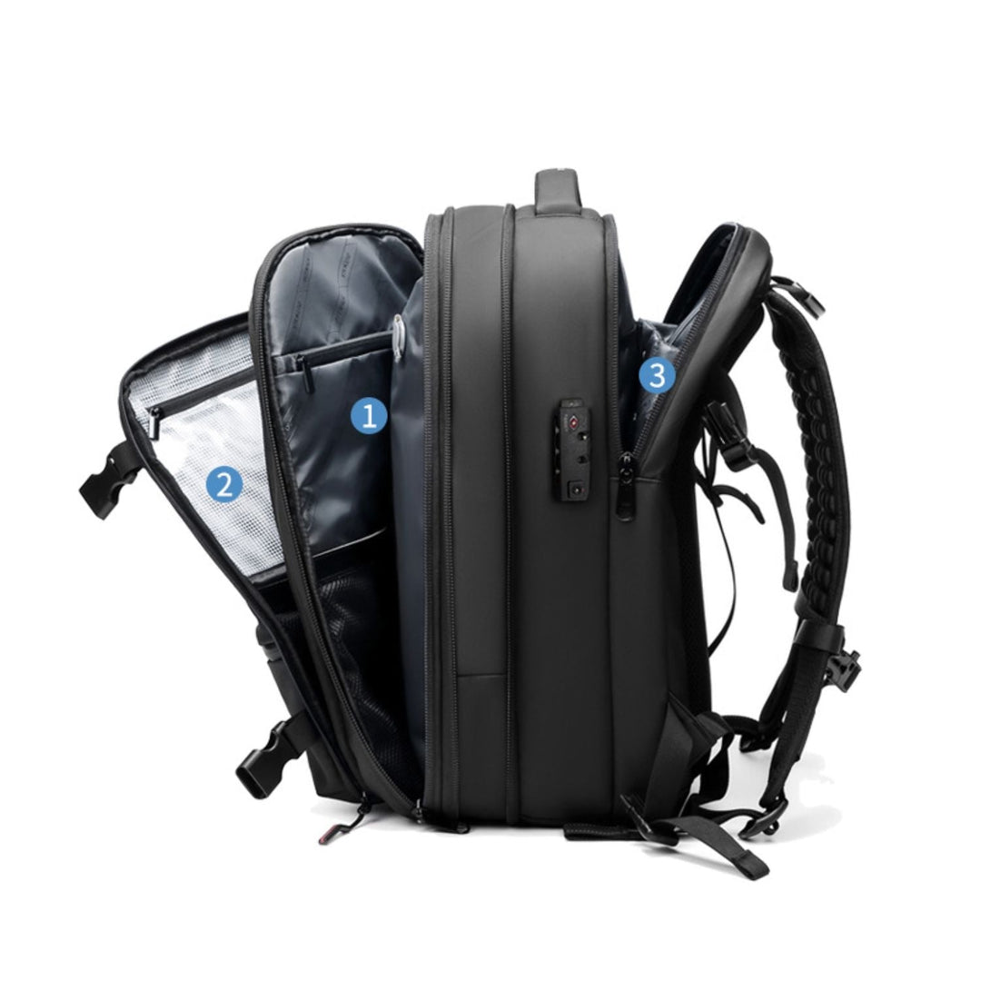VacuPro | Vakuum-Reisebeutel, komprimierbar und ideal für Reisen
