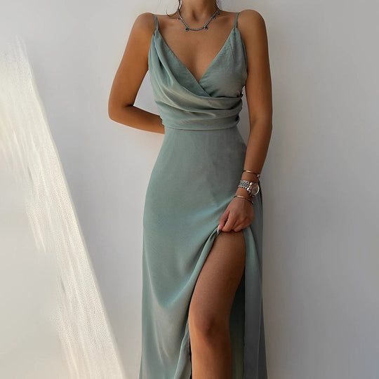 Valentina | Damen Schlankmachende Elegantekleid | Maxi1