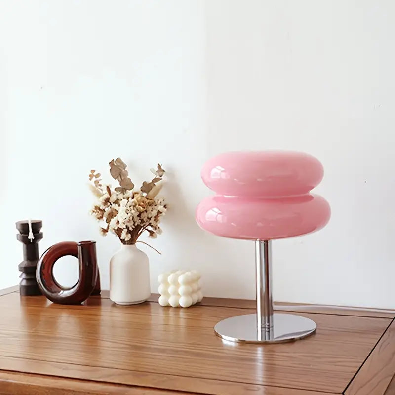 VerdaGlow | Moderne & Elegante Glas-Tischlampe1