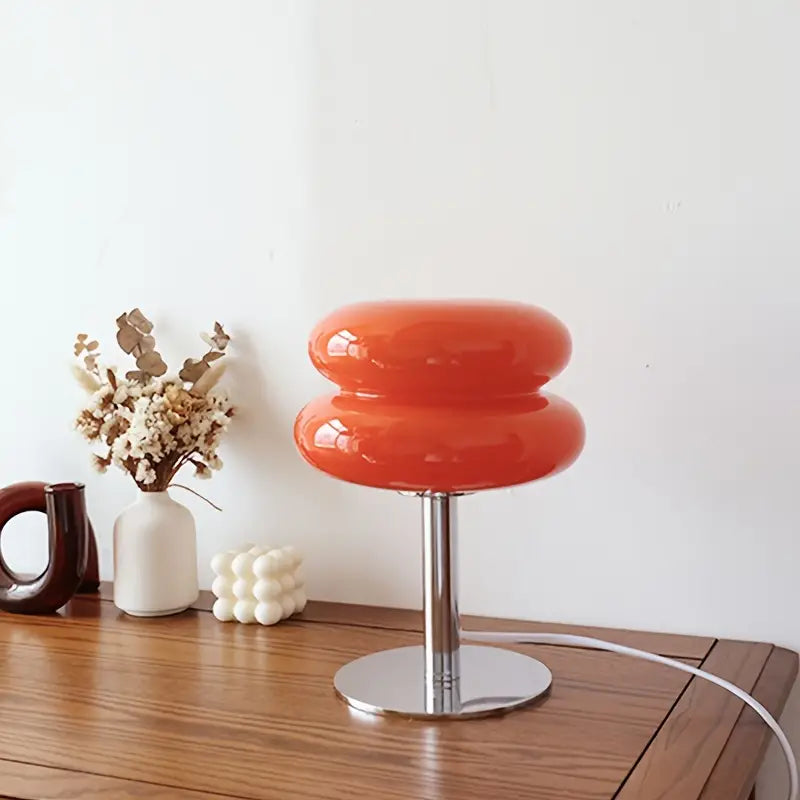 VerdaGlow | Moderne & Elegante Glas-Tischlampe3