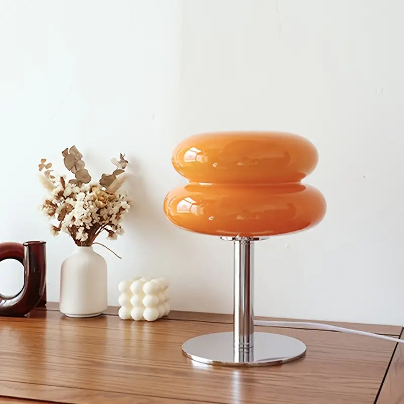 VerdaGlow | Moderne & Elegante Glas-Tischlampe4