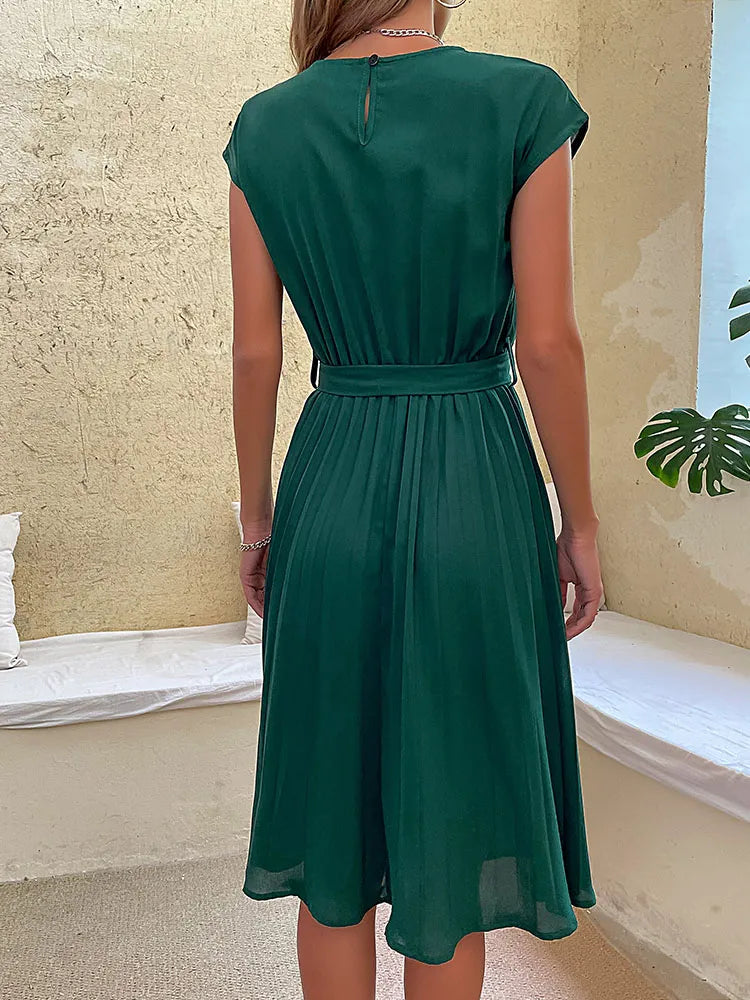 Victoria | Damen Elegante Luftigekleid | Midi2