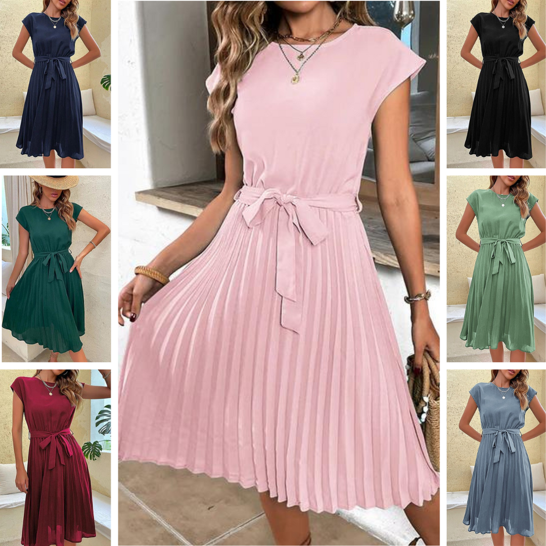 Victoria | Damen Elegante Luftigekleid | Midi3