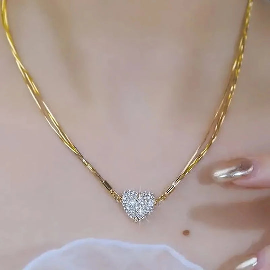 LumiHeart | Elegante Herz-Halskette