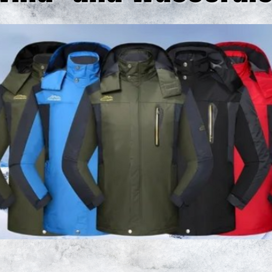Landon | Winddichte, Wetterbeständige Jacke | Herrenmode