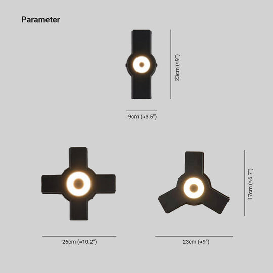GlowCross | Moderne Wandleuchte in Kreuzform