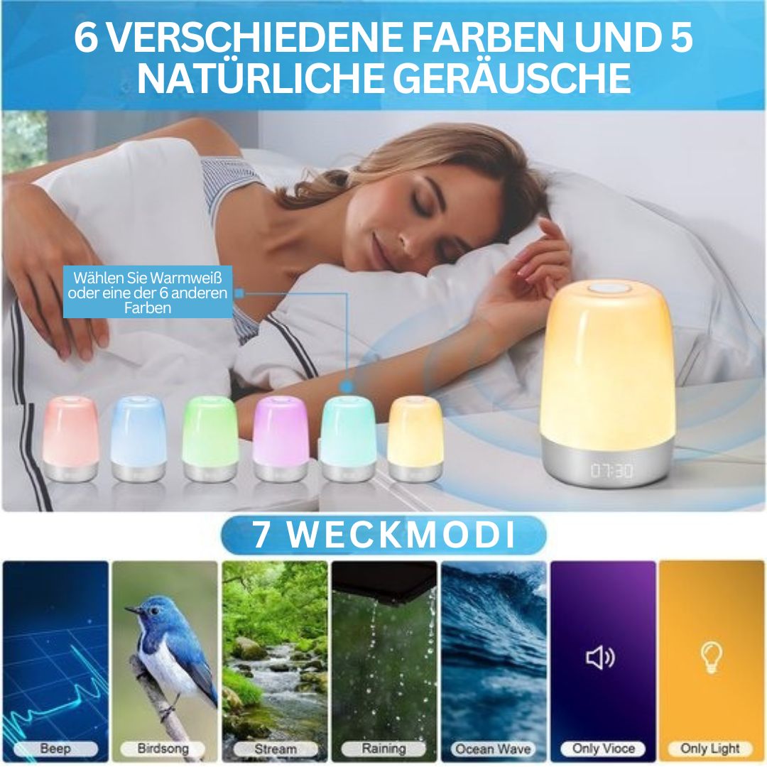 DawnAura | Wake-up-Light mit Naturklängen