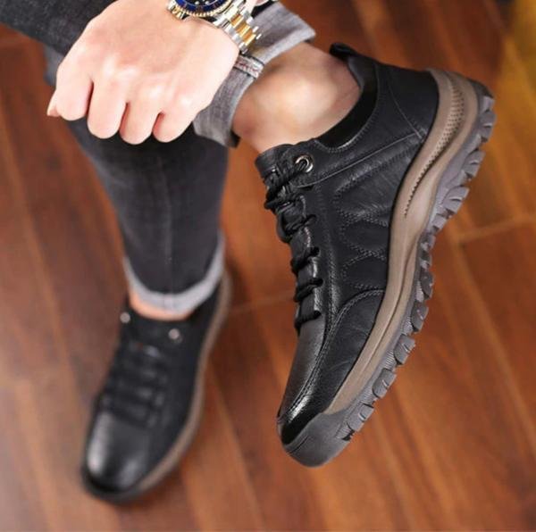 WalkEase | Handgefertigte Leder-Freizeitschuhe3