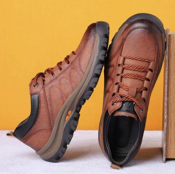 WalkEase | Handgefertigte Leder-Freizeitschuhe5