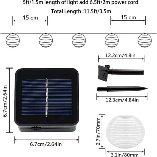 SunShade | Windlicht Solar String