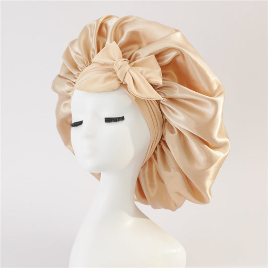 FrizzFree | Seiden-Satin-Bonnet – Erwachen Sie mit perfektem Haar