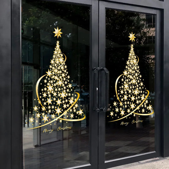 WinterGlow | Festliche Fensteraufkleber für Weihnachten2