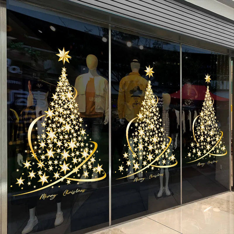 WinterGlow | Festliche Fensteraufkleber für Weihnachten3