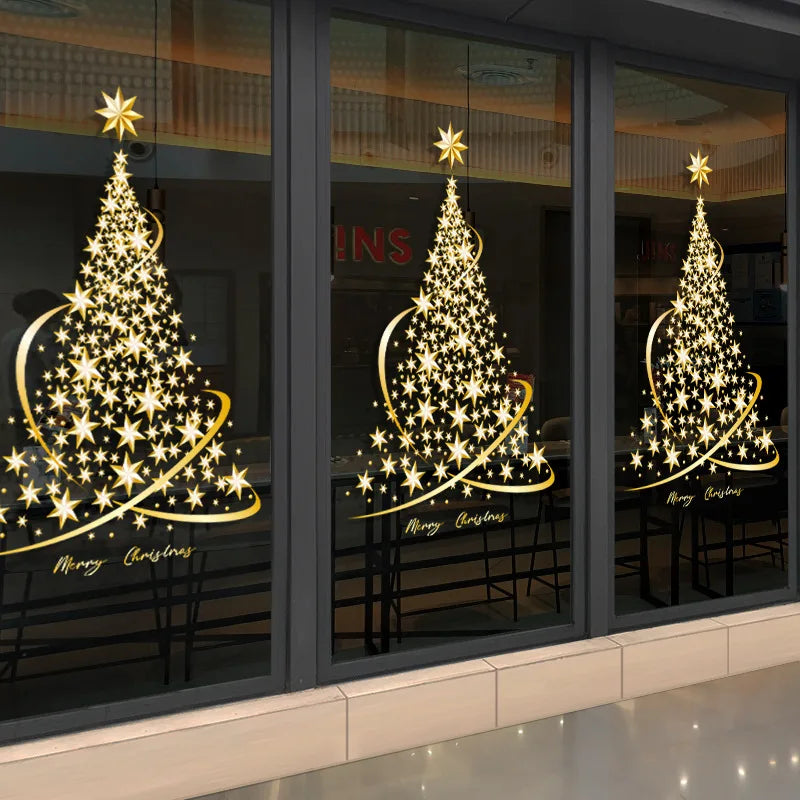 WinterGlow | Festliche Fensteraufkleber für Weihnachten4
