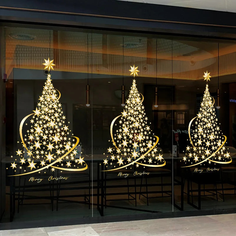 WinterGlow | Festliche Fensteraufkleber für Weihnachten5