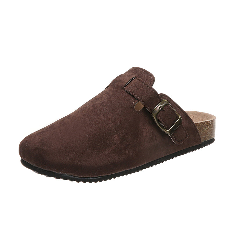 Variant image for Orthopädische Hausschuhe Damen - Clogs mit Fußgewölbeunterstützung und Verstellbarer Schnalle-28