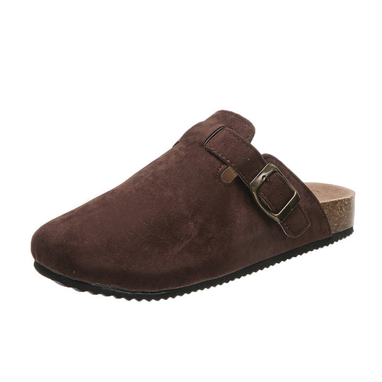 Variant image for Orthopädische Hausschuhe Damen - Clogs mit Fußgewölbeunterstützung und Verstellbarer Schnalle-28