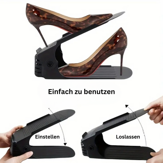 SpaceSaver | Langlebiger & eleganter Schuh-Organizer