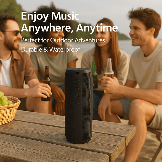 HydroBeat | Lautsprecher – Wasserdichte Soundbox für Abenteuer