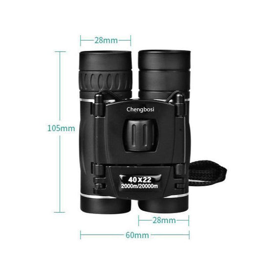 ProSight | Ferngläser – HD 40x22 Leistungsstarkes Taschenfernglas