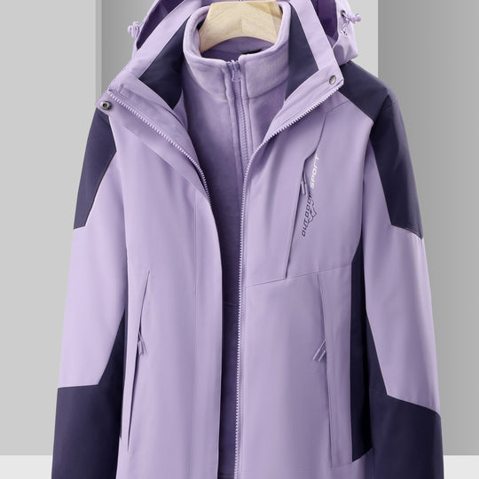 Erika | Damen Skijacke – 3-in-1 Design mit Innenfutter