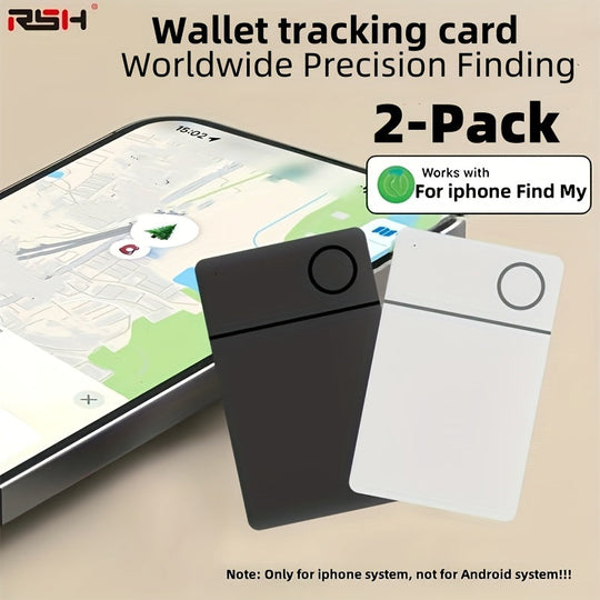 CardMate | Slim iPhone Tracking-Karten - 2er-Pack