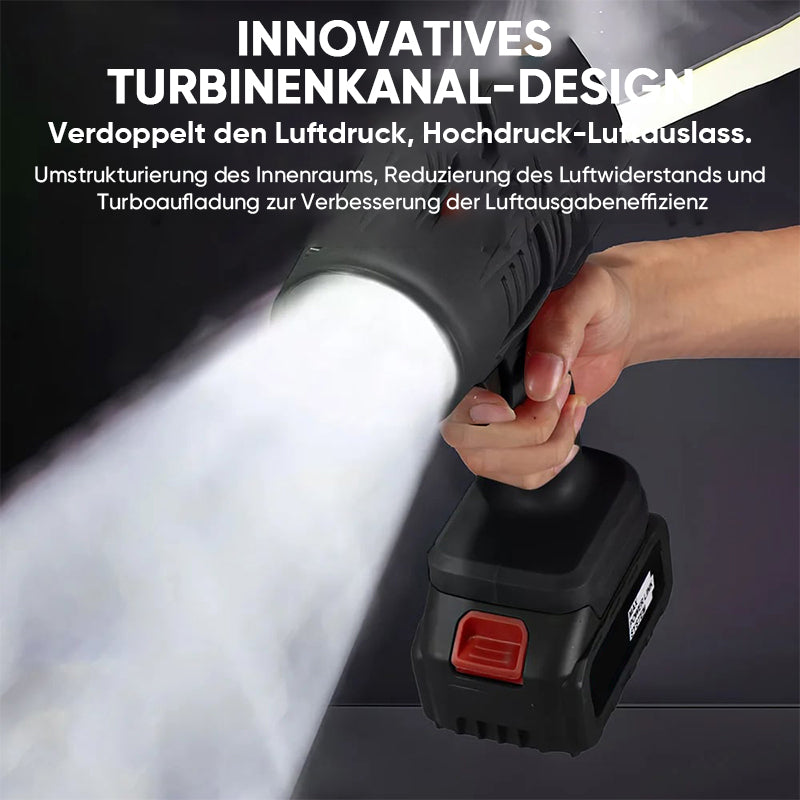 StormJet | Kabelloses 48V Turbo-Handgebläse für maximale Power