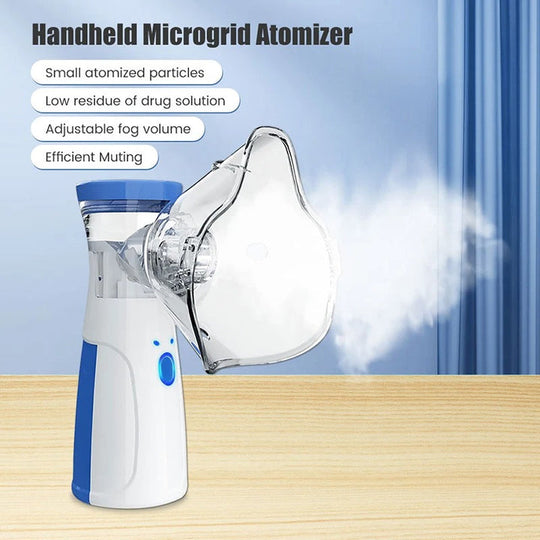 LungMate | Tragbarer Mini-Netz-Nebulizer für Erwachsene und Kinder