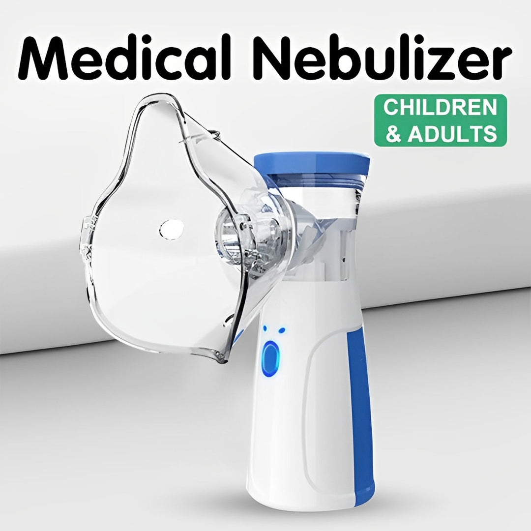 LungMate | Tragbarer Mini-Netz-Nebulizer für Erwachsene und Kinder