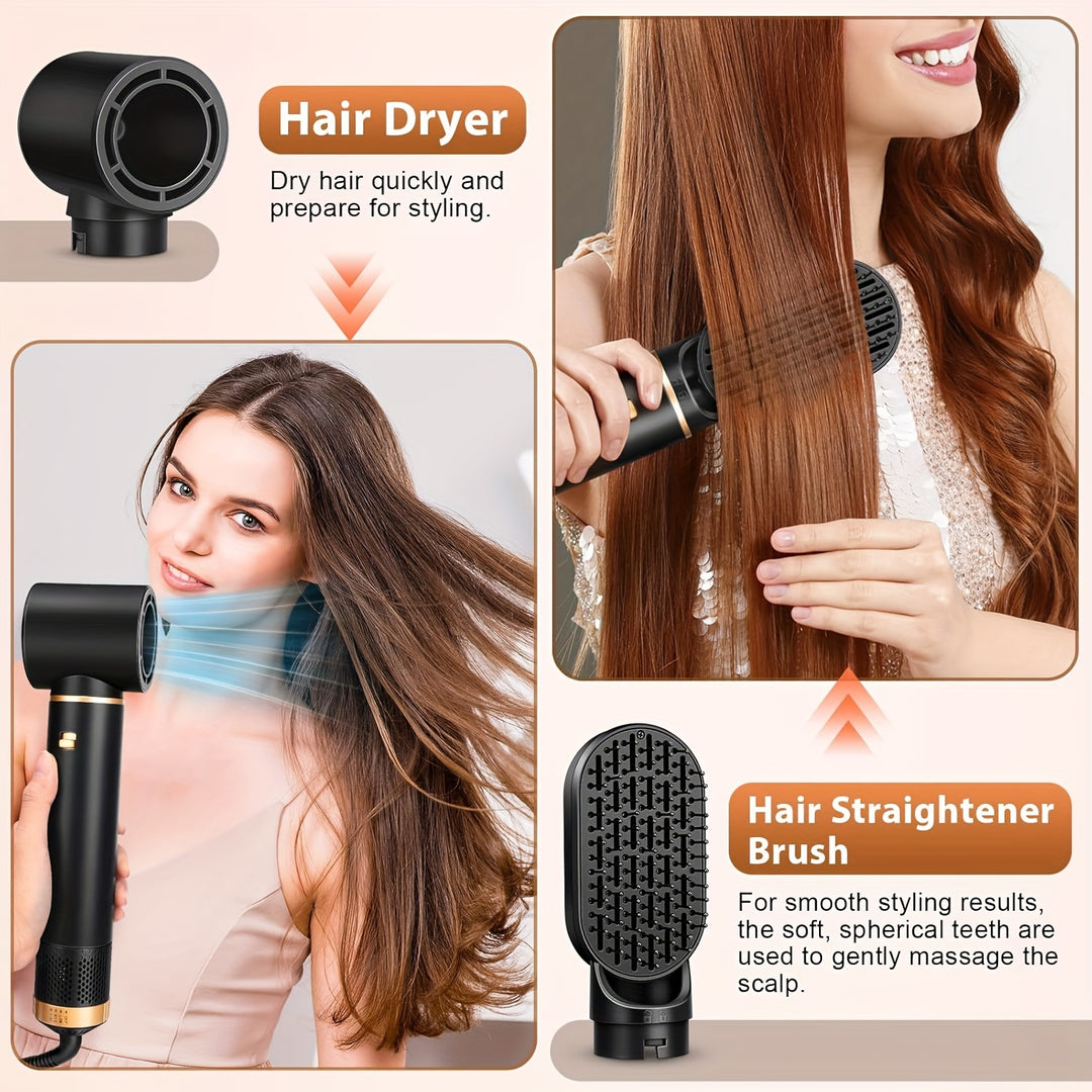 SilkForm | 5-in-1 Multifunktions-Warmluftbürste mit Auto-Off Funktion