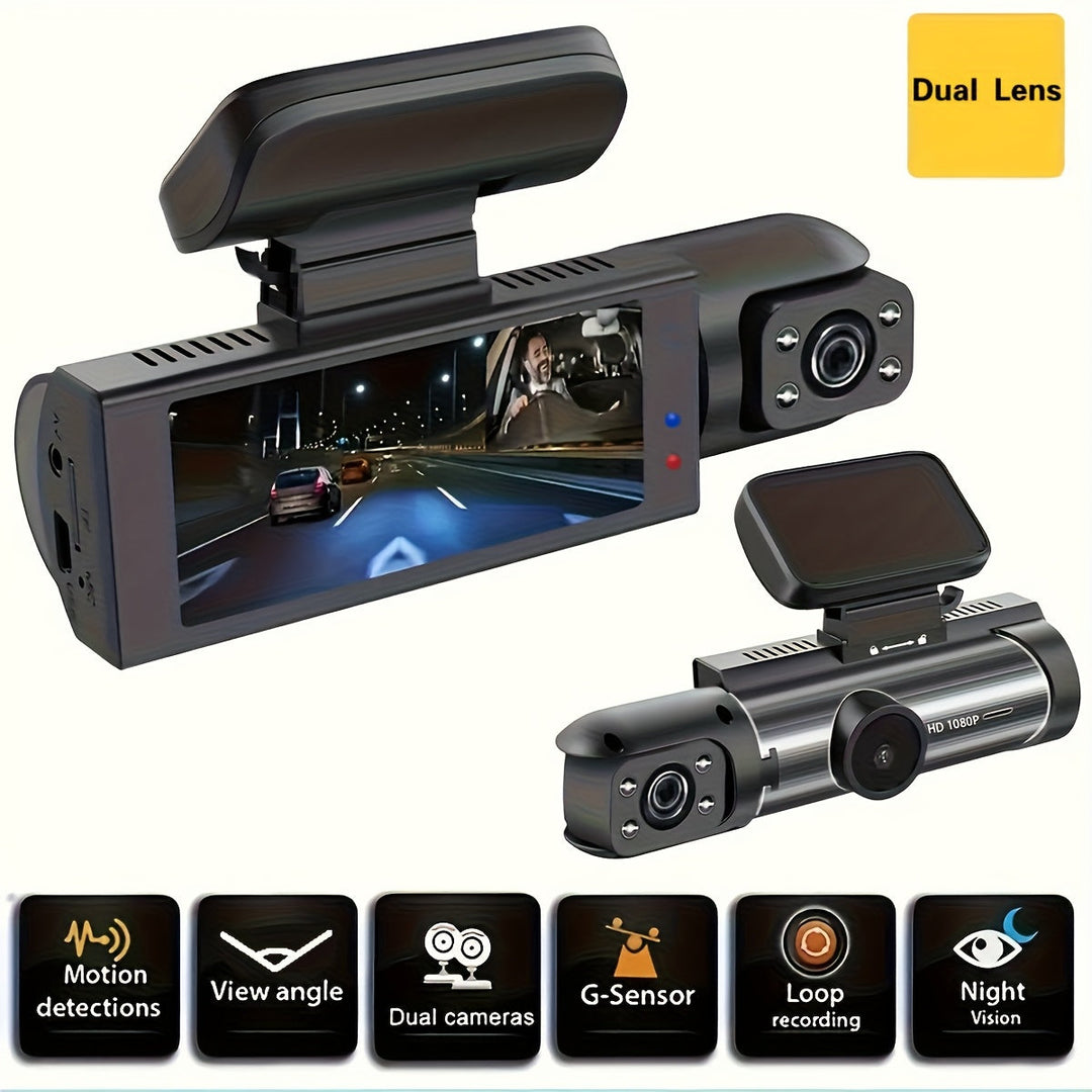 RoadSecure | 1080P Auto-Dashcam – Dual-Linsen-Schutz
