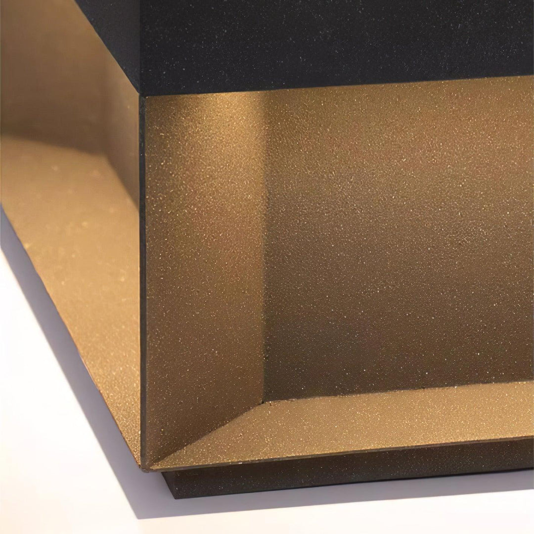 AcrylGlow | Outdoor Pfostenleuchte Schwarz – Wasserdicht IP65 Decorique.de