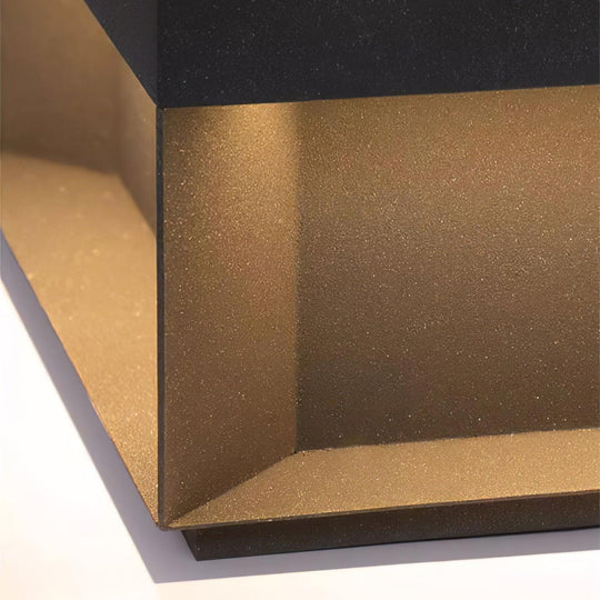 AcrylGlow | Outdoor Pfostenleuchte Schwarz – Wasserdicht IP65 Decorique.de