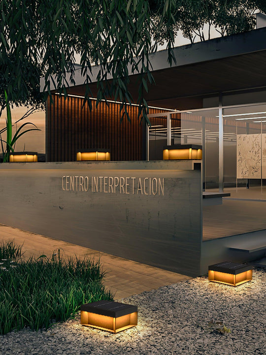 AcrylGlow | Outdoor Pfostenleuchte Schwarz – Wasserdicht IP65 Decorique.de