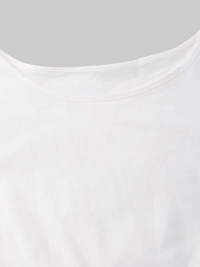 Adelle | Elegantes Midi-Kleid mit kurzen Ärmeln Decorique.de